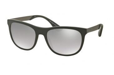 Image of Prada PR04SSF Bifocal Prescription Sunglasses PR04SSF-TKM1A0-57 - Lens Diameter 57 mm, Frame Color Matte Grey