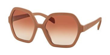 Image of Prada PR06SS Bifocal Prescription Sunglasses PR06SS-UFF2F1-56 - Lens Diameter 56 mm, Frame Color Matte Alluminium Pink