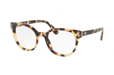 Image of Prada PR06TV Eyeglass Frames 7S01O1-52 - Medium Havana Frame