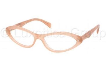 Image of Prada PR08OV Single Vision Prescription Eyeglasses GAC1O1-5516 - Pink Frame