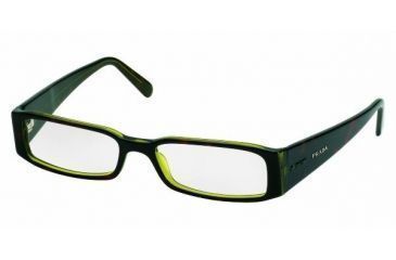 Image of Prada PR10FV #3AY1O1 - Tortse-Green Demo Lens Frame