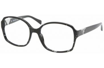 Image of Prada PR12NV Bifocal Prescription Eyeglasses ACF1O1-5517 - Lace Black 