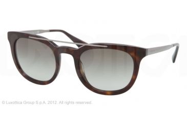Image of Prada PR13PS Single Vision Prescription Sunglasses PR13PS-2AU3M1-51 - 