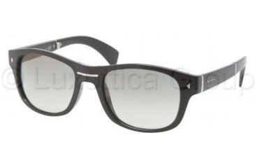 Image of Prada PR14OS Single Vision Prescription Sunglasses PR14OS-1AB0B1-5420 - Lens Diameter 54 mm, Frame Color Black