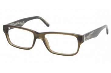 Image of Prada PR16MV #0AQ1O1 - Wood Frame, Demo Lens Lenses 5516