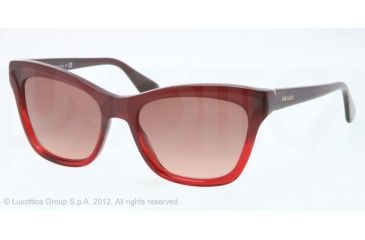 Image of Prada PR16PS Sunglasses MAX0A5-54 - Bordeaux Gradient Frame, Pink Gradient Lenses