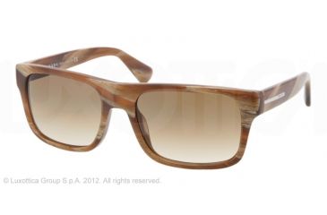 Image of Prada PR18PS Sunglasses MAQ0B3-56 - Light Horn