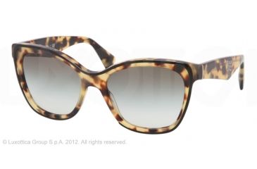Image of Prada PR20PS Bifocal Prescription Sunglasses PR20PS-NAI3M1-56 - Lens Diameter 56 mm, Frame Color Top Black/Medium Havana