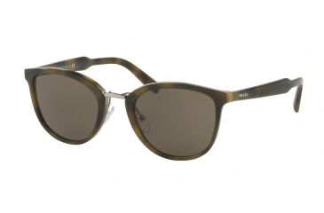 Image of Prada PR22SS Bifocal Prescription Sunglasses PR22SS-U6A5S2-52 - Lens Diameter 52 mm, Frame Color Striped Green