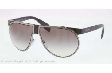 Image of Prada PR23PS Bifocal Prescription Sunglasses PR23PS-1AB0A7-62 - Lens Diameter 62 mm, Lens Diameter 62 mm, Frame Color Black/Gunmetal