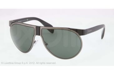 Image of Prada PR23PS Bifocal Prescription Sunglasses PR23PS-1BO3O1-62 - Lens Diameter 62 mm, Lens Diameter 62 mm, Frame Color Matte Black/matte Gunmet