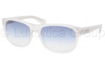 Image of Prada PR29NS Sunglasses DAR8V1-5818 - Ice Frame, Blue Gradient Lenses, 58mm Lens Diameter