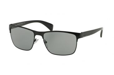 Image of Prada PR51OS Progressive Prescription Sunglasses PR51OS-7AX3C2-58 - Lens Diameter 58 mm, Frame Color Black