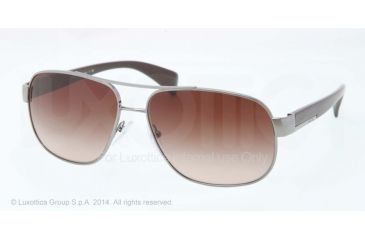 Image of Prada PR52PS Prescription Sunglasses PR52PS-5AV6S1-61 - Lens Diameter 61 mm, Frame Color Gunmetal