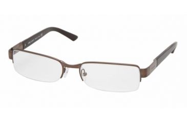 Image of Prada PR55LV #1BI1O1 - Bronze Demo Lens Frame
