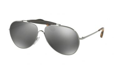 Image of Prada PR56SS Bifocal Prescription Sunglasses PR56SS-5AV7W1-59 - Lens Diameter 59 mm, Frame Color Gunmetal