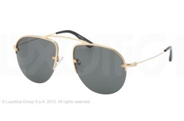 Image of Prada PR58OS Single Vision Prescription Sunglasses PR58OS-5AK1A1-52 - 