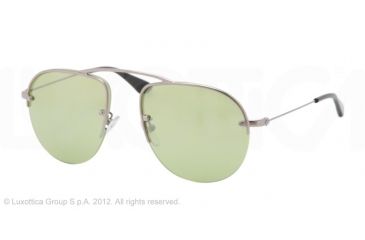Image of Prada PR58OS Single Vision Prescription Sunglasses PR58OS-5AV1A2-52 - Lens Diameter 52 mm, Frame Color Gunmetal