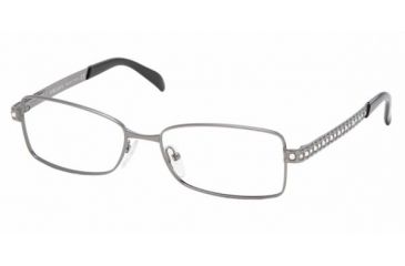 Image of Prada PR62LV #5AV1O1 - Shiny Gun Metal Demo Lens Frame