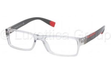 Image of Prada PS03CV Progressive Prescription Eyeglasses AAA1O1-5217 - 
