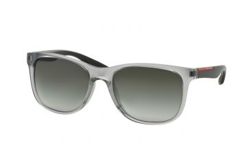 Image of Prada PS03OS Progressive Prescription Sunglasses PS03OS-TWW0A7-55 - Lens Diameter 55 mm, Frame Color Matte Grey