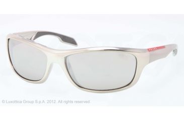 Image of Prada PS04NS Bifocal Prescription Sunglasses PS04NS-DHA2B0-65 - Lens Diameter 65 mm, Frame Color Chrome