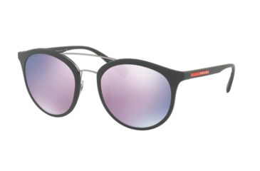 Image of Prada PS04RS Bifocal Prescription Sunglasses PS04RS-TFZ5T0-54 - Lens Diameter 54 mm, Frame Color Grey Rubber