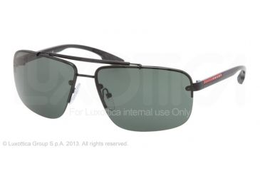 Image of Prada PS52OS Bifocal Prescription Sunglasses PS52OS-1BO3O1-64 - Lens Diameter 64 mm, Frame Color Black Demi Shiny
