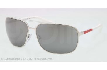Image of Prada PS54OS Sunglasses 1AP7W1-64 - Silver