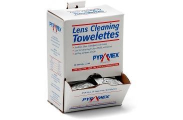 Image of Pyramex 100 Individually Packaged Lens Cleaning Towelettes LCT100