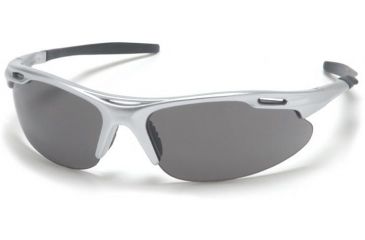 Image of Pyramex Avante Safety Glasses - Gray Lens, Silver Frame SS4520D