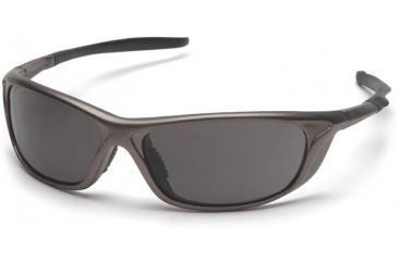 Image of Pyramex Azera Safety Glasses - Gray Lens, Pewter Frame SP4420D