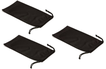 Image of Pyramex Cloth Drawstring Spectacle Bag, Large, Pack of 3