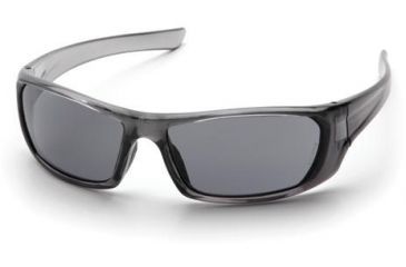 Image of Pyramex Outlander Safety Glasses, Nickel Frame/Gray Lens SNK8020D