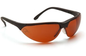 Image of Pyramex Rendezvous Ducks Unlimited Shooting Glasses - Sun Block Bronze Lens, Black Frame DUSB2835ST