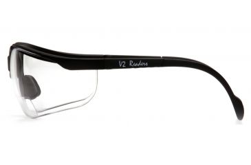 Image of Pyramex V2 Readers Glasses - Clear + 1.5 Lens, Black Frame SB1810R15