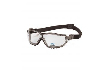 Image of Pyramex V2G Reader Safety Goggles,Clear Anti-Fog + 1.5 lens, Black Frames GB1810STR15