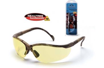 Image of Pyramex Venture II Safety Eyewear - Amber Lens, Real Tree HW Frame SH1830S6
