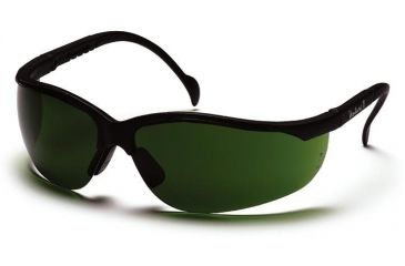 Image of Pyramex Venture II Safety Glasses - 5.0 IR Filter Lens, Black Frame SB1850SF