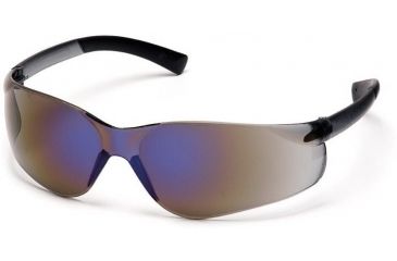 Image of Pyramex Ztek Safety Glasses - Blue Mirror Lens, Blue Mirror Frame S2575S