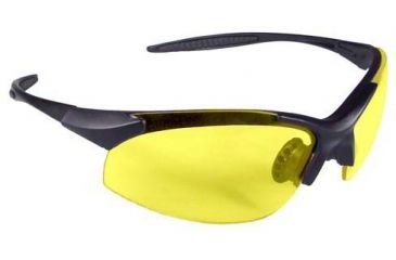 Image of Radians Eternity Shooting Glasses, Black Frame, Amber Lenses - ET0140CS 