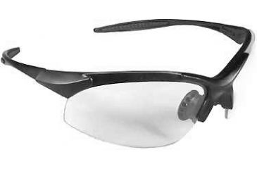 Image of Radians Eternity Shooting Glasses, Black Frame, Clear Lenses - ET0110CS 