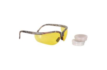 Image of Radians Hunters Kit, Mossy Oak Break-Up Frame, Cease Fire Plug, Amber Lens w/Custom Earplugs RADHKJRBCMP