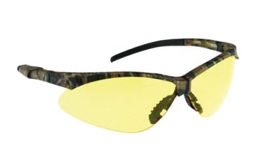 Image of Radians Outback Jr. Anti-Fog Lens Shooting Glasses Amber Lens Camouflage Frame