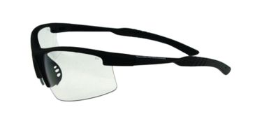 Image of Radians S&amp;W SW104 Performance Eyewear Clear Lens Black Half-Frame