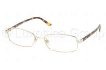 Image of Ralph Lauren RL5056 SV Prescription Eyeglasses Light Gold Frame / 51 mm Prescription Lenses, 9116-5116
