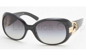 Image of Ralph Lauren Bifocal Sunglasses RL8047 with Lined Bi-Focal Rx Prescription Lenses RL8047-50018G-5718 - Frame Color: Black, Lens Diameter: 57 mm