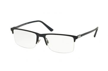 Image of Ralph Lauren RL5094 Single Vision Prescription Eyeglasses 9119-55 - Matte Metallic Blue Frame
