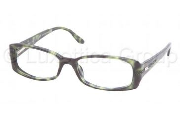 Image of Ralph Lauren RL6029B Progressive Eyeglasses - Tortoise Green Trasp. Frame w/ 52 mm Diameter Lenses, 5143-5216