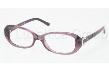 Image of Ralph Lauren RL6074 Single Vision Prescription Eyewear 5158-5116 - Violet Transparent 